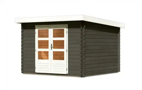 Drevený záhradný domček BASTRUP 5 Lanitplast