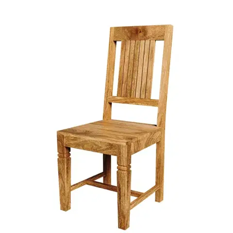 Stolička Guru indický masív mango