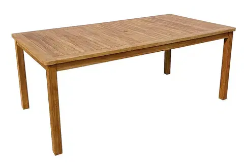 Záhradný stôl RIVIERA 190x100 cm (teak)