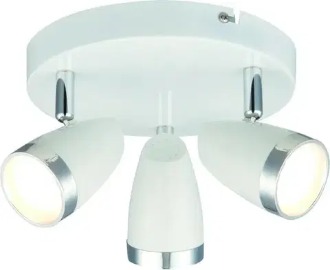 Biele LED stropné svietidlo, nástenné svietidlo, 3x40W, Blanca