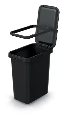 Odpadkový kôš Systém 12 L čierny
