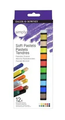 D&R Simply jemný pastel 12 ks