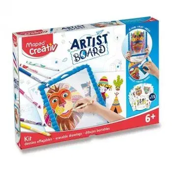 Sada MAPED Creativ Artist Board Transparentná tabuľa na kreslenie - Maped