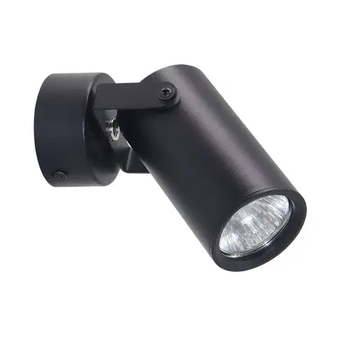Nástenná lampa Gary lampa čierna 1x15W GU10 čierne tienidlo