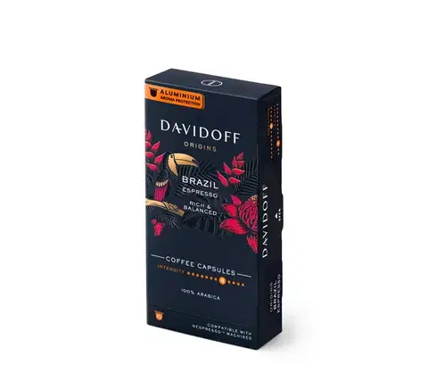 DAVIDOFF CAFÉ ORIGINS Brazil Espresso - 10 kapsúl