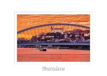 (A6) Pohľadnica A6 Bratislava XLVIII (Ohnivé nebo) - tvorme s.r.o.
