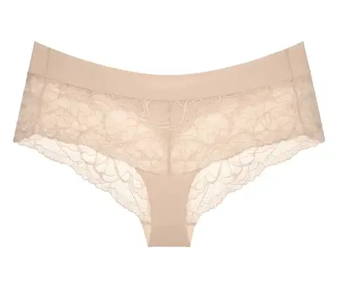 Nohavičky Triumph Body Makeup Illusion Lace, Satin Cream