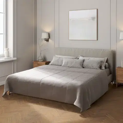 Dekoria Zamatový prehoz Velvet, Grå, Velvet, 704-11