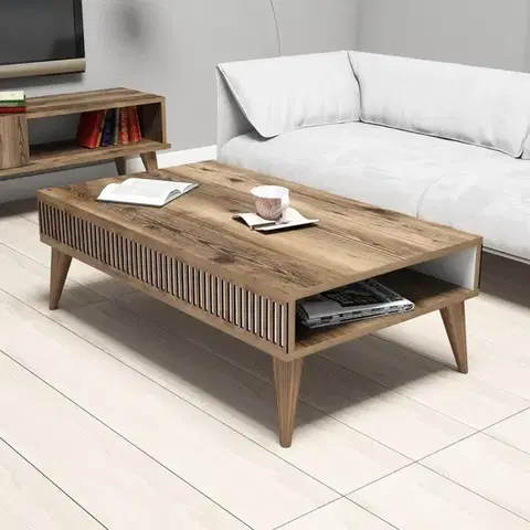 Konferenčný stolík Milan - Walnut