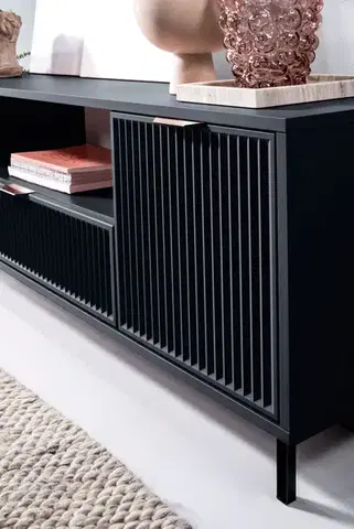 GRACE STYLES TV stolík na nožičkách LS-3, indigo