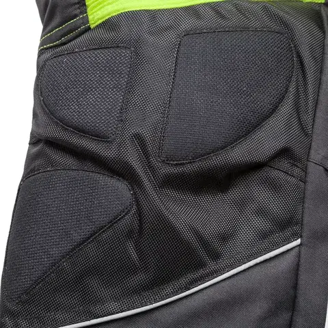 Pánske moto nohavice W-TEC Rusnac Farba čierno-zelená, Veľkosť 4XL