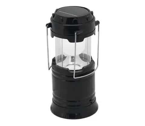  LED Prenosná solárna lampa LED/1200mAh čierna 13151