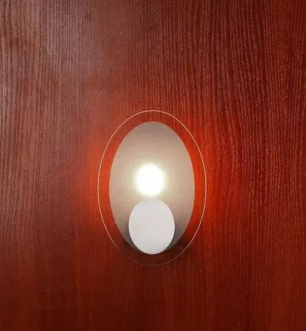 Nástenná lampa matná 1xG9 18cm Karat oválna nikel