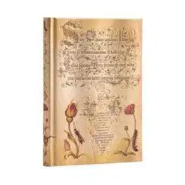Zápisník Paperblanks Mira Botanica Midi Lined