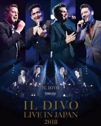 Il Divo - Timeless: Live In Japan DVD - Il Divo