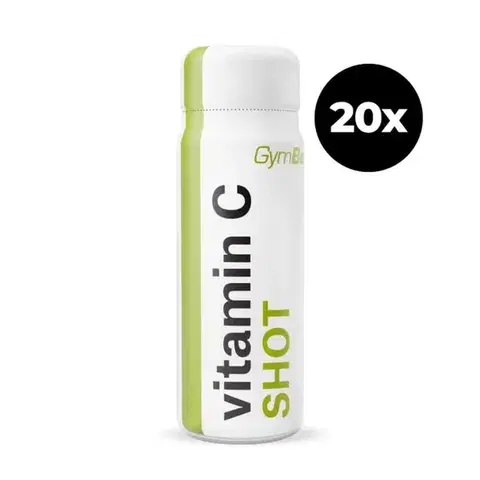 GymBeam Vitamin C shot citrón limetka