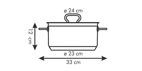 Tescoma kastról HOME PROFI s pokrievkou ø 24 cm, 5,0l
