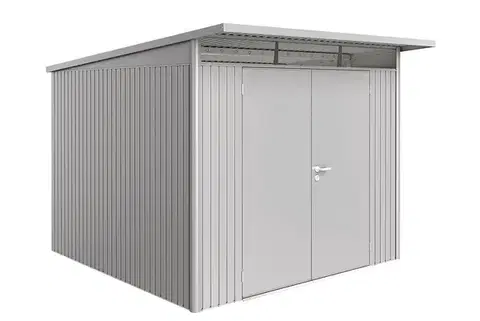 Biohort Záhradný domček BIOHORT Avantgarde A7 duo 260 × 260 cm (strieborná metalíza)