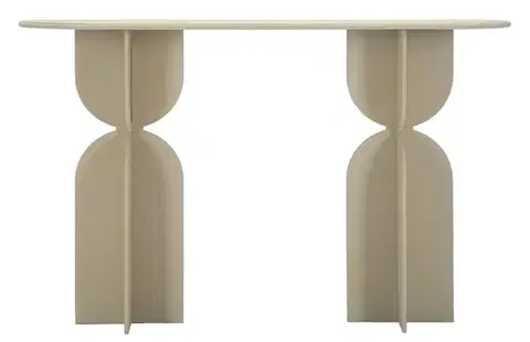 Konzolový stolík Dune 120 cm krémový