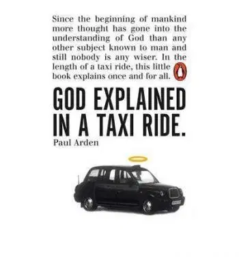 God Explained in a Taxi Ride - Paul Arden