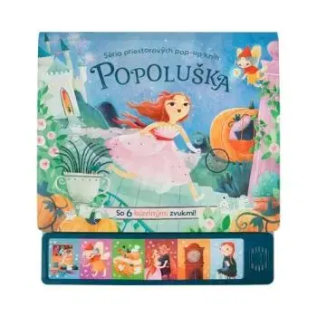 Popoluška - Zvuková 3D kniha - Leanne Felton