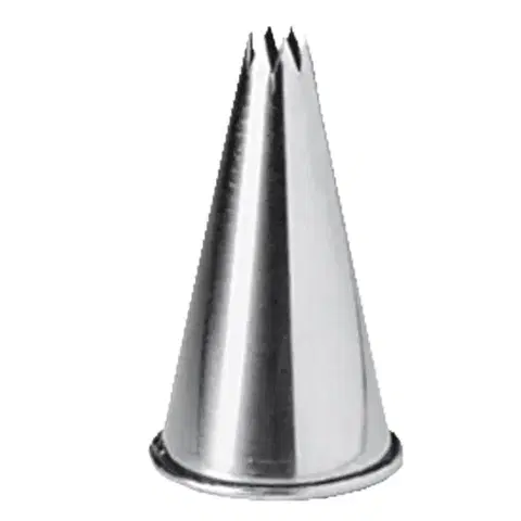  Kovová koncovka hviezda 0,5 cm
