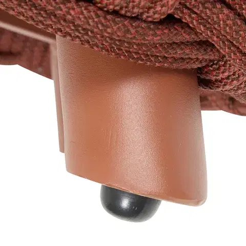 Luxusný hliníkový taburet CALIOPE ø 49 cm (terracotta)