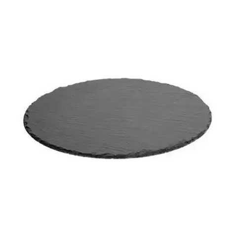 Servírovací kamenný tanier 32 cm antracit