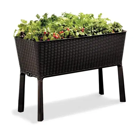 KETER Kvetináč SIMPLE GROW | hnedá