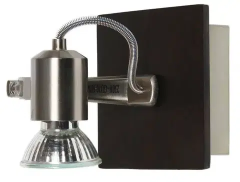 Nástenná lampa Dukat sconce 1X50W GU10 drevo