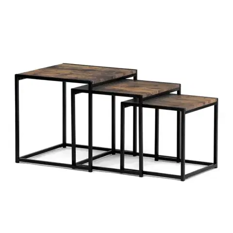 Set 3 ks odkladacích stolíkov AF-3003 Autronic