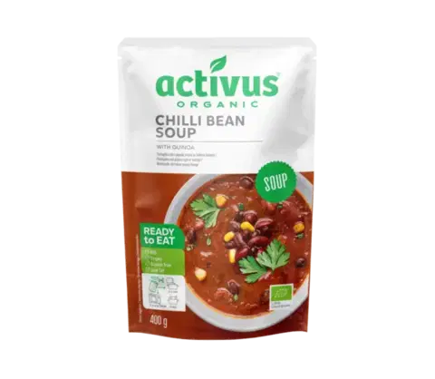 Activus BIO Fazuľová polievka s chilli a quinoou
