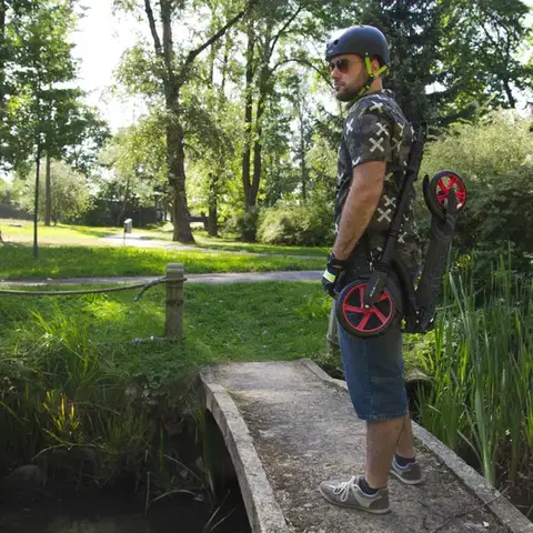 Kolobežka WORKER Span Farba modrá