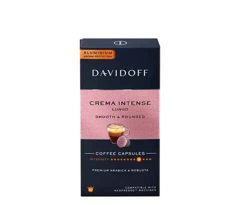 DAVIDOFF CAFÉ Crema Intense Lungo - 10 kapsúl
