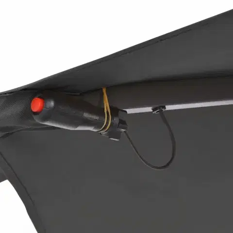 Konzolový slnečník s LED svetlami Ø 300 cm