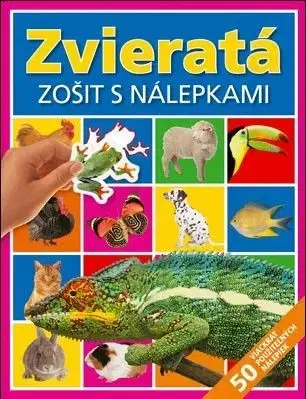Zvieratá. Zošit s nálepkami