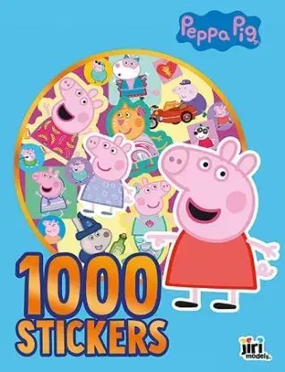 1 000 samolepiek v zošite Prasiatko Peppa