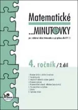 Matematické minutovky pro 4. ročník, 2. díl - Hana Mikulenková, Josef Molnár