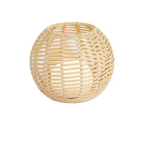 Vonkajšia stolová lampa béžová 25 cm vrátane LED nabíjateľná s USB-C IP44 - Oli