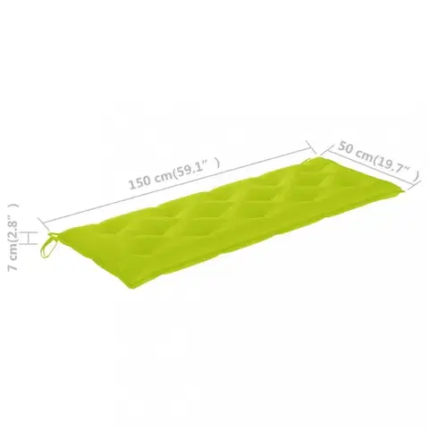 Záhradná poduška 150 cm Dekorhome