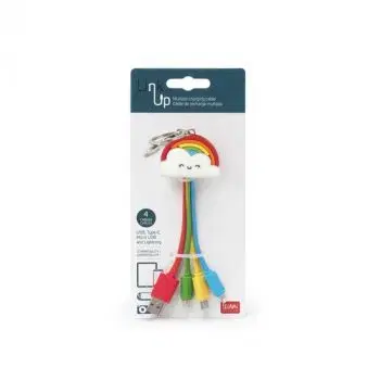 Legami Nabíjací kábel Link Up Rainbow STAR TECH - Legami