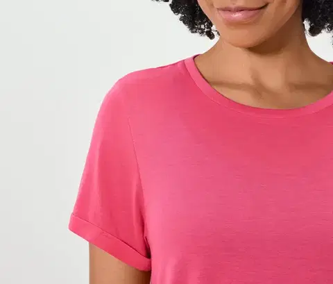 Dlhé tričko, ružové