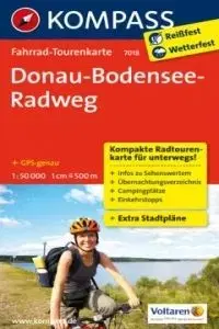 Donau - Bodensee - Radweg 1 : 50 000