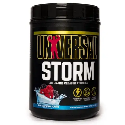Universal Nutrition Storm modrá malina
