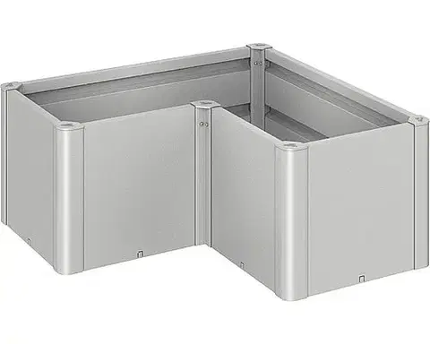 Biohort Hrantík BIOHORT Belvedere L 103 x 103 x 45 cm (strieborná metalíza)