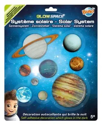 Slnečná sústava svietiaca v tme - Buki