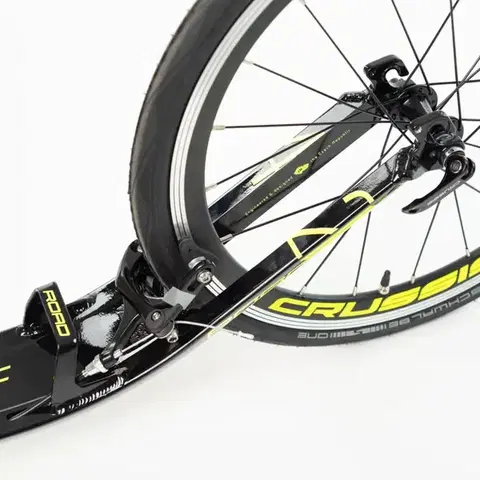 Crussis Koloběžka Crussis ROAD 4.2-1 černo-žlutá 28"/20"