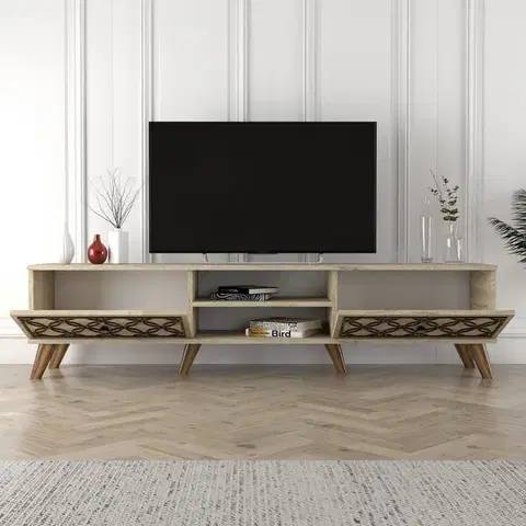 TV stolík Class - Travertine