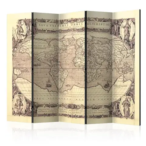 Paraván Nova Universi Orbis Descriptio Dekorhome
