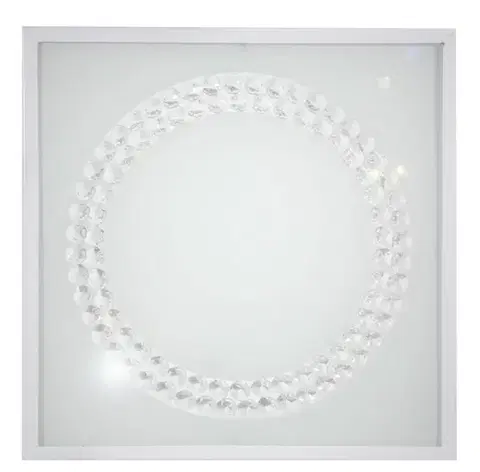 Stropné svietidlo Lux Plafon 16W LED 6500K Biele Veľké Kruhové
